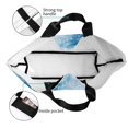 thumbnail image 4 of Sigee Abstract Ocean Waves for Large Capacity Shopping Bag with Inner Pocket, Women's Shoulder Bag Handbag, 4 of 8