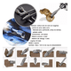 thumbnail image 2 of Kit Fresas Brocas Bloosom  Para Madera Metal Dremel Mototool 10 Uds Plata, 2 of 4