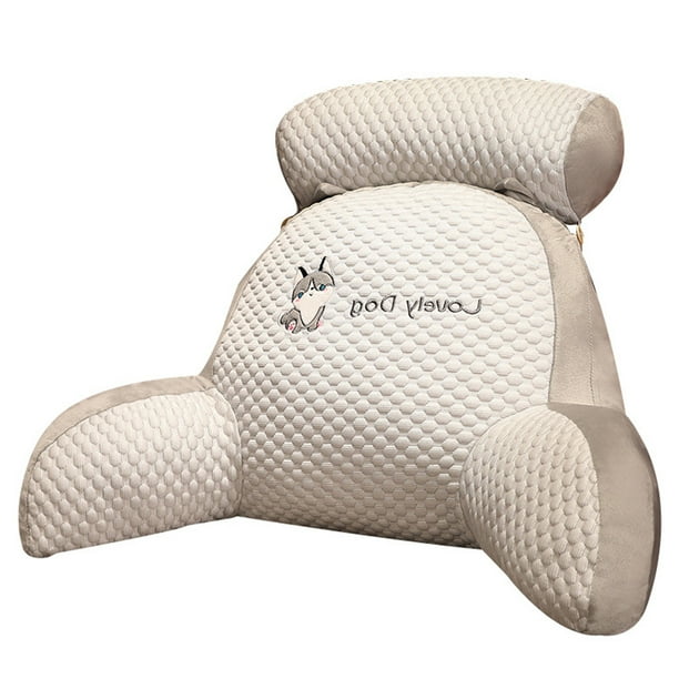 Cojín De Respaldo Almohada De Respaldo Transpirable con Reposabrazos Regalos para Familiares Amigos