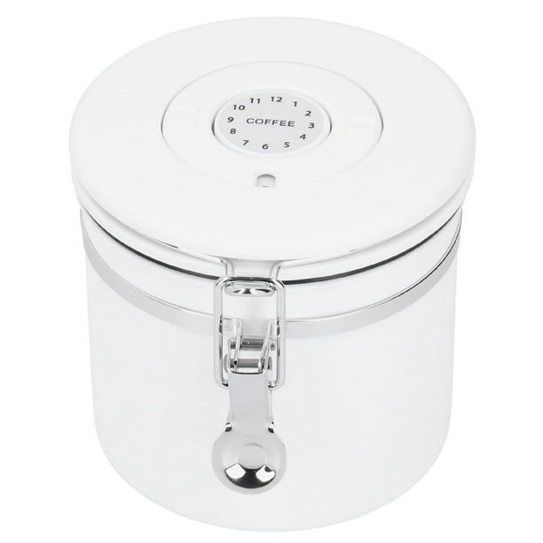 Contenedor de té, recipiente sellado de acero inoxidable, recipiente para té, recipiente para granos de café, probado profesionalmente