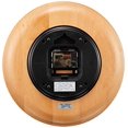 thumbnail image 3 of Seiko Clock Wall Clock Natural Color Wood Diameter 270 × 37mm Analog KX622H, 3 of 5