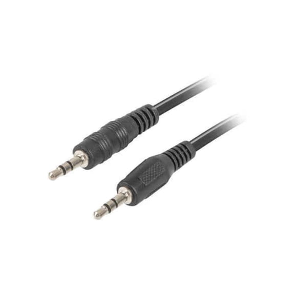 Jack Extension Cable (3.5 mm) Lanberg Black