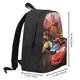 thumbnail image 4 of Mochila Lightning McQueen para mejores amigas, para mujer, con estampado 3D, para estudiantes, escuela, portátil, gran capacidad, 4 of 5