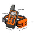 thumbnail image 3 of Supresor de ladridos para perros, tapón de ladridos impermeable, suministros de entrenamiento para perros (2 perros naranja), 3 of 8
