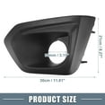 thumbnail image 4 of 1 Pair Left Right Fog Light Grille Cover Trim 57731FJ020 57731FJ030 for Subaru Impreza 2012-2014 Black, 4 of 6