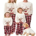 thumbnail image 1 of Pyjamas de Noël Assortis pour la Famille Ensembles de Pyjamas de Nuit pour Enfants-4t, 1 of 6