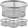 thumbnail image 4 of Practical Paper Clips Holder Desktop Paperclip Container Metal Desk Storage Bucket, 4 of 4