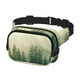 thumbnail image 2 of Balery Fog Forest Mochila Cinturón para Mujeres y Hombres, Bolsa de Cintura Impermeable de Doble Capa con Correa, 2 of 9