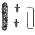 thumbnail image 2 of Puente de guitarra YEJLMXG Roller Saddle Tune-O negro para guitarra eléctrica, 2 of 5