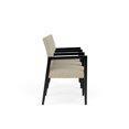 thumbnail image 2 of Pemberly Row Waiting Reception 3 Seat Tandem Seating Wood Frame in Beige, 2 of 5