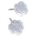 thumbnail image 1 of Qarigey 2 Pieces Flower Earrings Rose Earring Women Statement Jewelry Studs Fashion Accessory Ear Girls Sweet for Wedding Type3 NO3, 1 of 6
