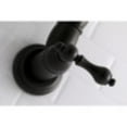 thumbnail image 4 of Kingston Brass KS3100AL Restoration Wall Mount Pot Filler Kitchen Faucet, Matte Black, 4 of 5