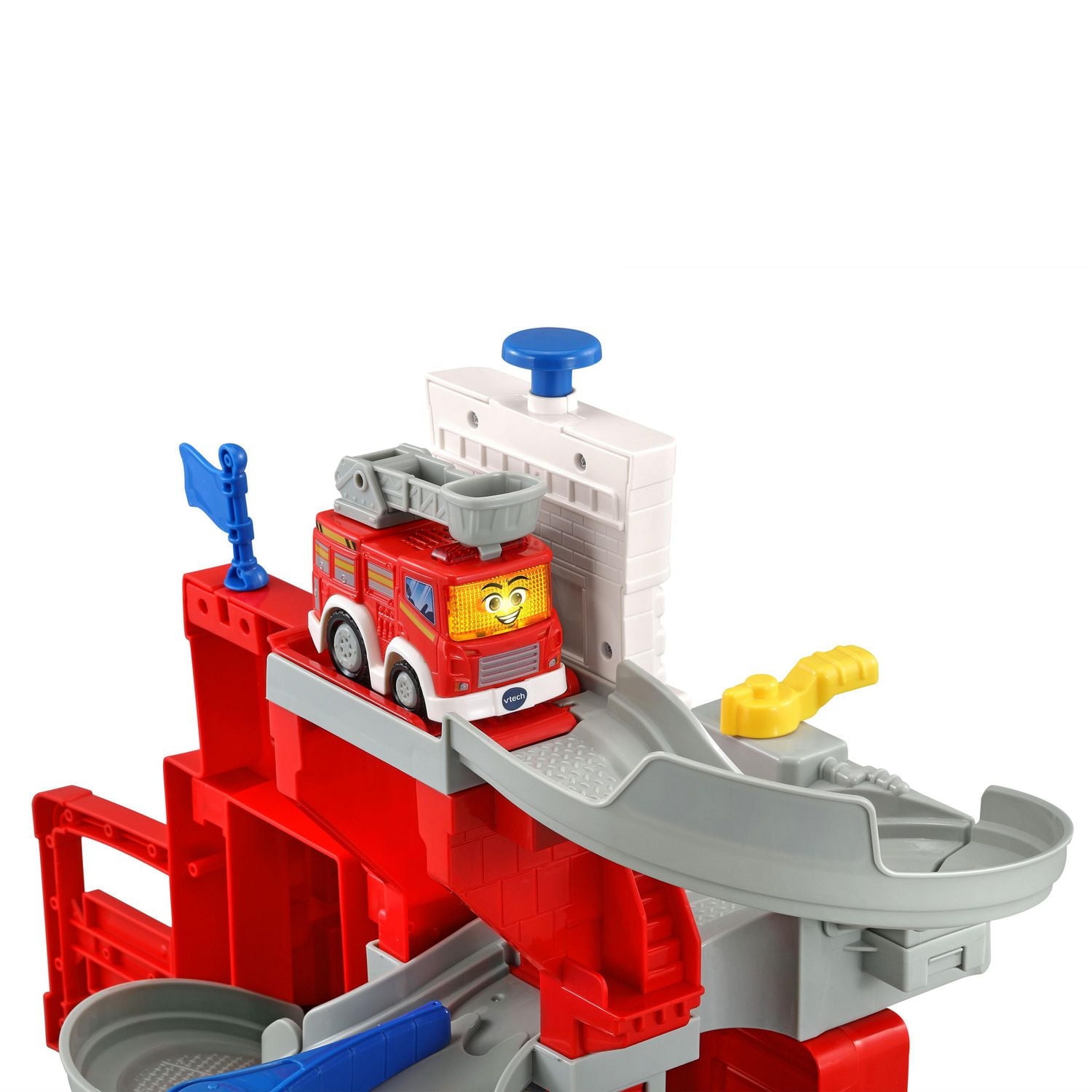 VTech® Go! Go! Smart Wheels® Rescue Tower Firehouse™ Track Set & 4 Play Pieces - English Version, 1.5+ Years