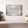 thumbnail image 2 of Elephant Stock Family A Whole Lot Of Love Quote Wall Art - Horizontal Canvas Wall Art - Living Room Wall Decor - Inspirational And Typography Canvas - Gray And Beige Decor - 12" x 8", 2 of 8