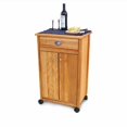 thumbnail image 1 of Catskill Birch Hardwood Cuisine Butcher Block Kitchen Cart in Natural, 1 of 1