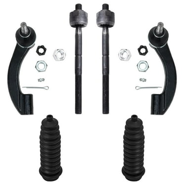 Detroit Axle - Front Tie Rods Kit for Chrysler Sebring Cirrus Dodge Stratus Plymouth Breeze, 4 Inner & Outer Tie Rod Ends 2 Rack & Pinion Boots Replacement