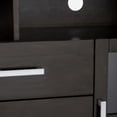 thumbnail image 3 of Kitchener SOLID WOOD 53" Wide Contemporary TV Media Stand in Distressed Gray, 3 of 13