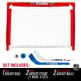 thumbnail image 2 of Franklin Sports 12442P1 NHL Mini Hockey Goal Set, 2 of 4