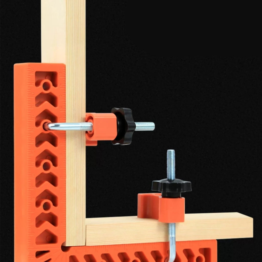 8 Set Right Angled Positioning Squares Corner Clamps for Woodworking Clamping Tools for Cabinet and Box Construction