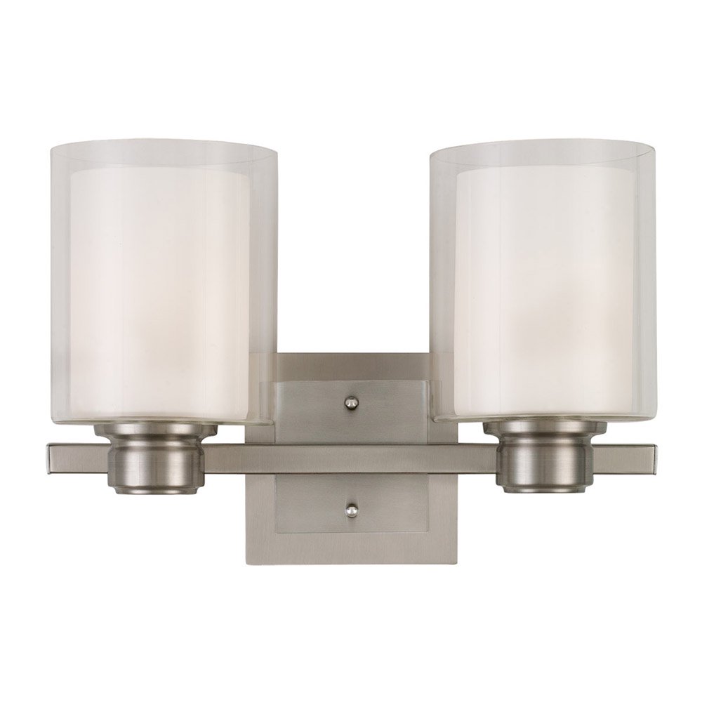 Design House 556142 Oslo Traditional 2Light Indoor Dimmable Wall Light