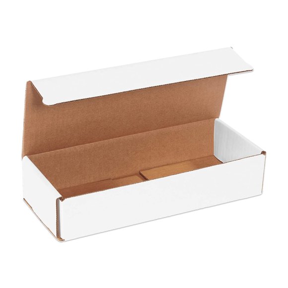 BOX USA Small Shipping Boxes 10"L x 4"W x 2"H, 50-Pack | Foldable Corrugated Cardboard Crush-Proof Box for Shipping, Packing, Moving and Storage 10x4x2