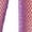 Purple, variant on Zhengup Women's Plus Size Fishnet Wide Lace Top Thigh Hi