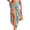 Colorful Leaves, variant on Women's Long Sarong Swimsuit Coverups Chiffon Bikini Wraps Sheer Beach Bathing Suit Cover Up