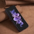thumbnail image 6 of Dteck Case for Samsung Galaxy Z Flip 6,Luxury Leather Case PC Slim Back Cover for Galaxy Z Flip 6 5G,Blue, 6 of 6