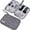 Gray#2, variant on USB Data Cable Organizer Bag - Waterproof Electronic Accessories Storage Case with Multiple Pockets for Chargers, Cables, Phones & Travel Essentials