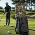 thumbnail image 3 of Yuyamidu Camo Hunting Golf Bag Cover Portable Golf Bag Rain Cover Wood Golf Caddy Bags Covers Golf Gifts for Men Women Golf Club Bag Accessory, 3 of 8