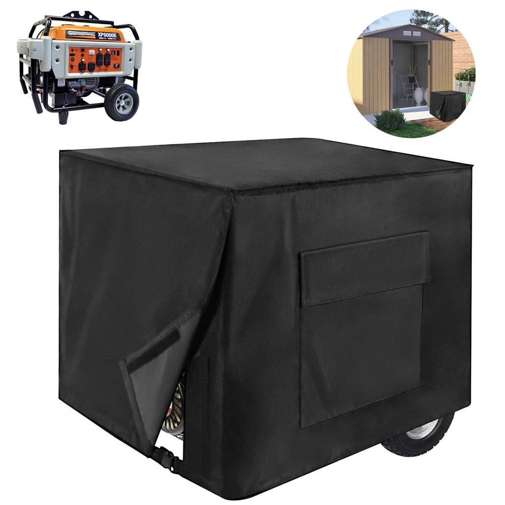 Generator Cover Portable Waterproof UV Resistant Generator Cover PVC Heavy Duty Durable Universal Generator Cover Protection 32x24x24 Inch 