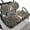 American Flag Elk Branch Hunting, variant on Binienty Boho Mandala Floral Golf Cart Seat Cover Protector Blue Heat-proof Soft Comfortable Golf Cart Seat Covers 2 Pieces Golfcart Decoration Accessories