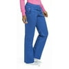 Med Couture Freedom Pant with Yoga Inspired Waistband, Royal with Passion Pink, Medium