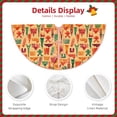 thumbnail image 3 of Sikiie Travel And Tourism Christmas Tree Skirt, Christmas Tree Decorations, Christmas Decor, Tree Mat Decoration(30-48IN)-48", 3 of 6