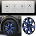 thumbnail image 3 of Model Y Wheel Cover Hubcap, 19 Inch Model Y 2021-2024 Wheel Replacement Hub Caps Set of 4, Sporty Look Wheel Cover Replacement,  Easy to Install, 3 of 7