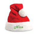 thumbnail image 2 of Kovot Nice & Naughty Embroidered Santa Hat Set - 2 Hats included (Felt), 2 of 5