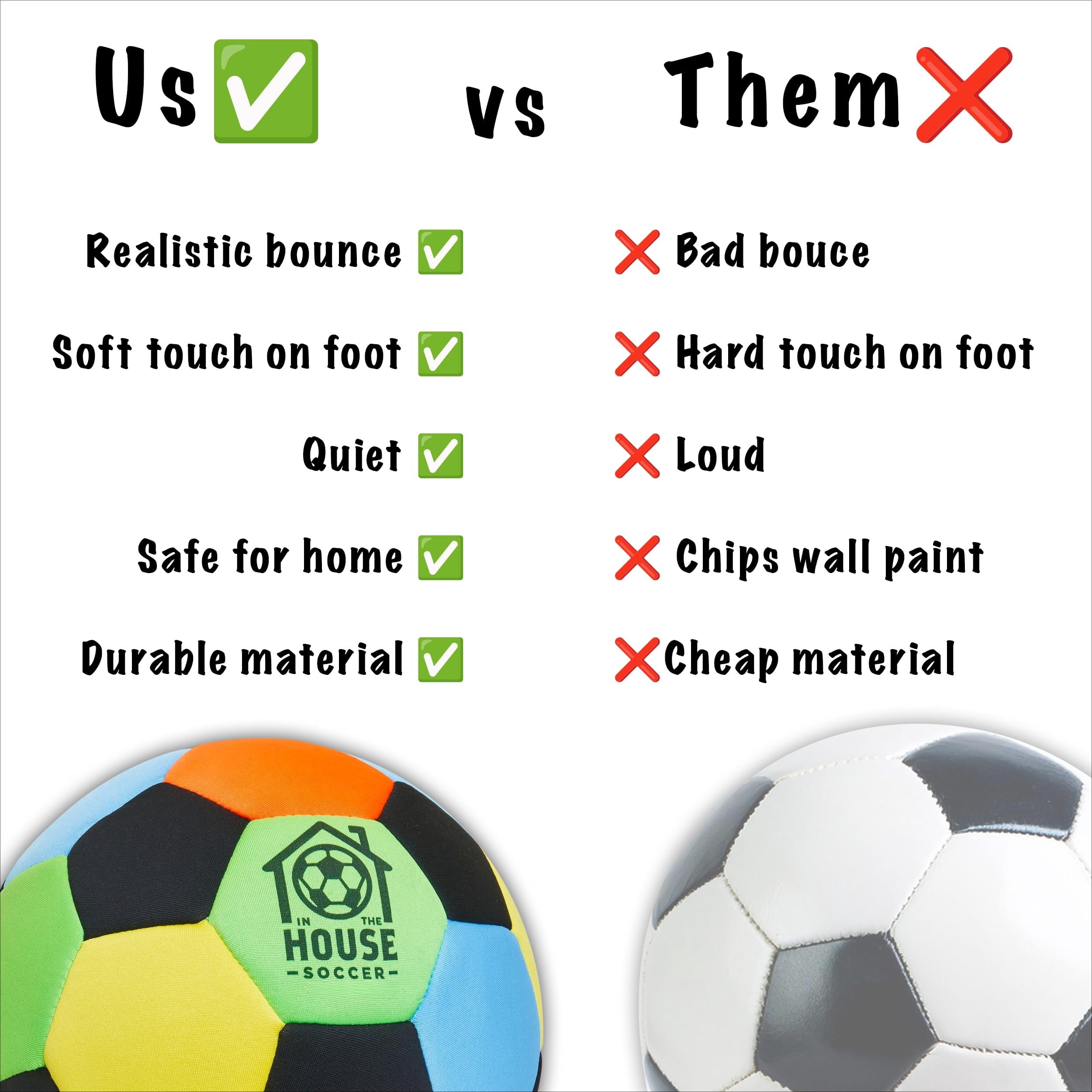 Hunlyman Slient Soccer Ball for Indoor, 4 Padded Ball for Youth, Lightweight House Training Ball for Dribbling & Juggling At Home