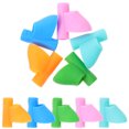 thumbnail image 3 of KAKOWELY 10 Pcs Useful Pencil Protectors Silicone Correctors for Writing Posture (Assorted Color),1.38"X1.38"X0.59", 3 of 5