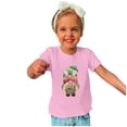 thumbnail image 1 of TIMIFIS Cadeaux de Pâques pour Garçon Fille Tout-Petit Mignons Gnomes Œufs Imprimé Col Rond T-Shirt Manches Courtes Joyeuses Pâques Chemises pour Enfants, 1 of 4