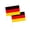 B, variant on Tuscom Germany Car Window Flag Set German Flag with Pole Clip On Patriotic Car Decoration for Parades World Cup Sports Events