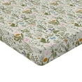 thumbnail image 2 of Ambesonne Vintage Fitted Sheet, Retro Garden Art with Herbs, Twin Size, Multicolor, 2 of 3