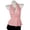 Pink, variant on Womens Tank Tops Summer Halter Backless Ruched Slim Fit Sleeveless Basic Camisoles for Women Black L
