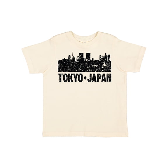 Inktastic Tokyo Japan City Skyline with Grunge Boys or Girls Toddler T-Shirt