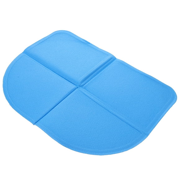 Bleacher Seats with Backs and Cushion Collapsible Stool Pad Blue