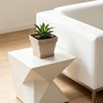 thumbnail image 6 of Fmbmuo 8-Inch Faux Ceramic Potteder with Tray, Vintage Embossed Plastic Flower Pot, Thickened Durable Potted Container for Indoor and Outdoor Succulents, Herbs, and Home Decor, 6 of 6
