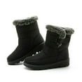 thumbnail image 6 of YLYL Women Men Lightweight Snow Boots Winter Anti-Slip Ankle Booties Waterproof Slip on Warm Fur Lined Sneaker, 6 of 9