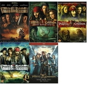 Disneys Pirate of the Caribbean Glossy Print Art Card (1080P Full HD) (5 DVD Collection)