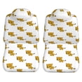 thumbnail image 5 of Fotbe Leopard Print Pattern Automotive Seat Covers for Cars Trucks and SUVs – Car Seat Covers for Front Seats,Protective Seat Covers,Vehicle Seat Covers, Set of 2, 5 of 9