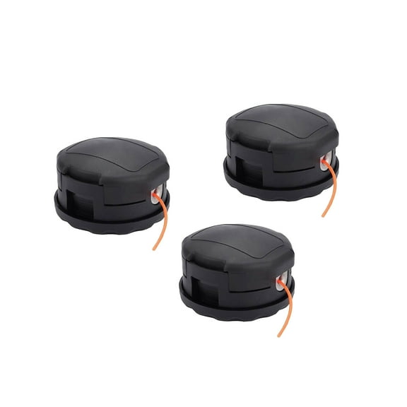 findmall 3 Pack String Trimmer Head Replacement for Echo PAS-225 GT-2200 SRM-302 SRM-303 SRM-3550 SRM-3800 Straight Shaft Trimmer