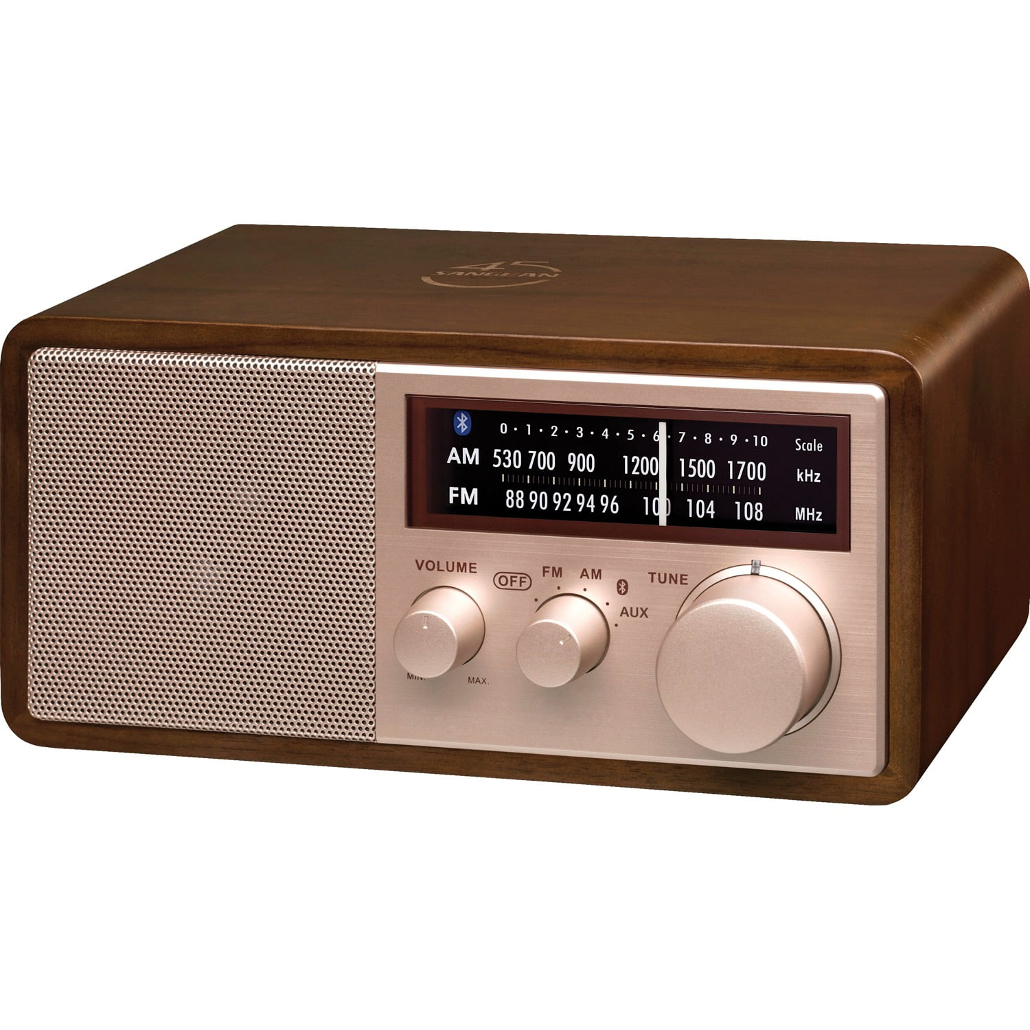 Sangean WR-16SE WR-16 45th Anniversary Special Edition AM/FM Wooden Cabinet Radio with Bluetooth